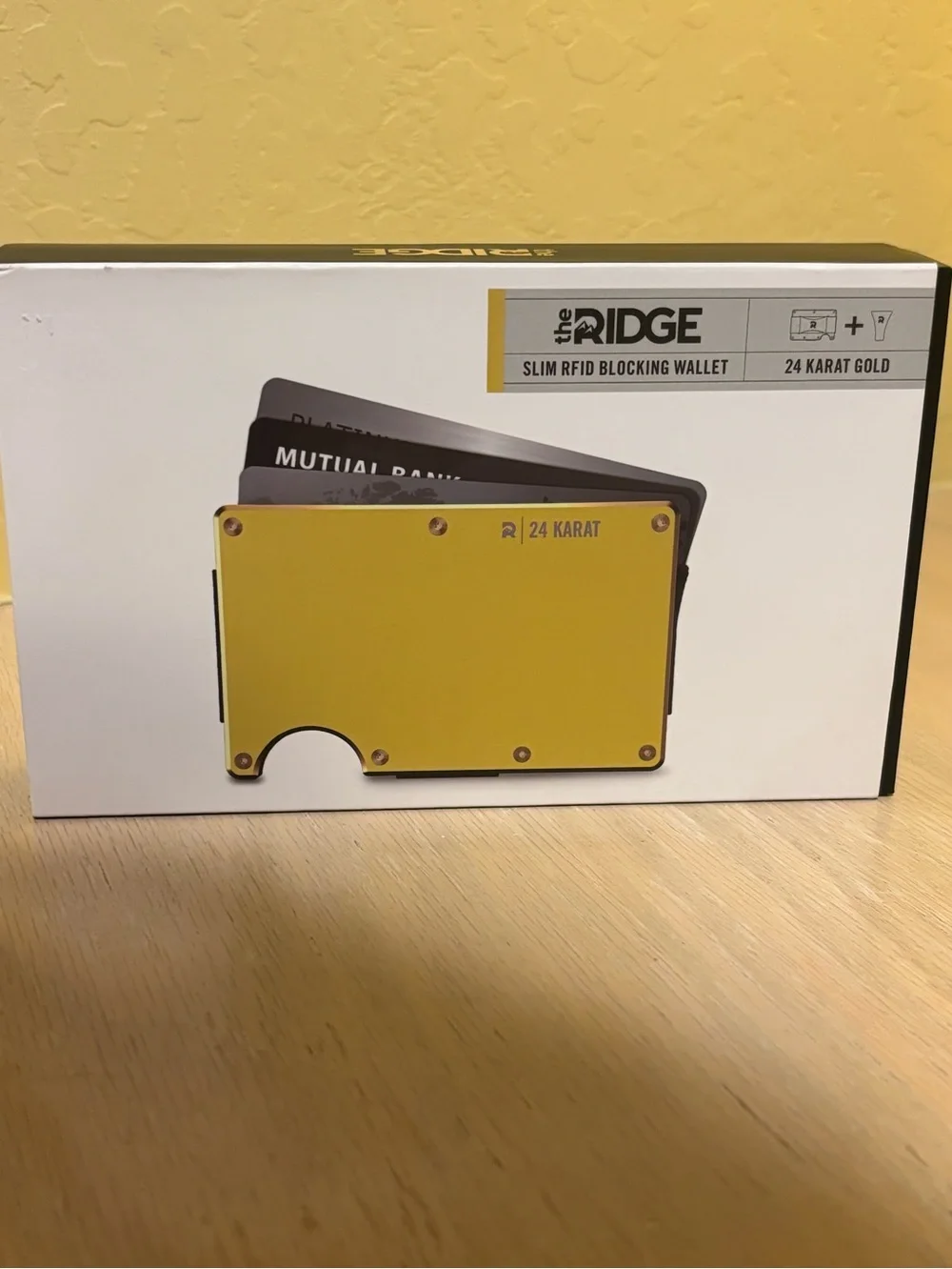 Ridge Wallet 2.0 (24 Karat Gold Special Edition)